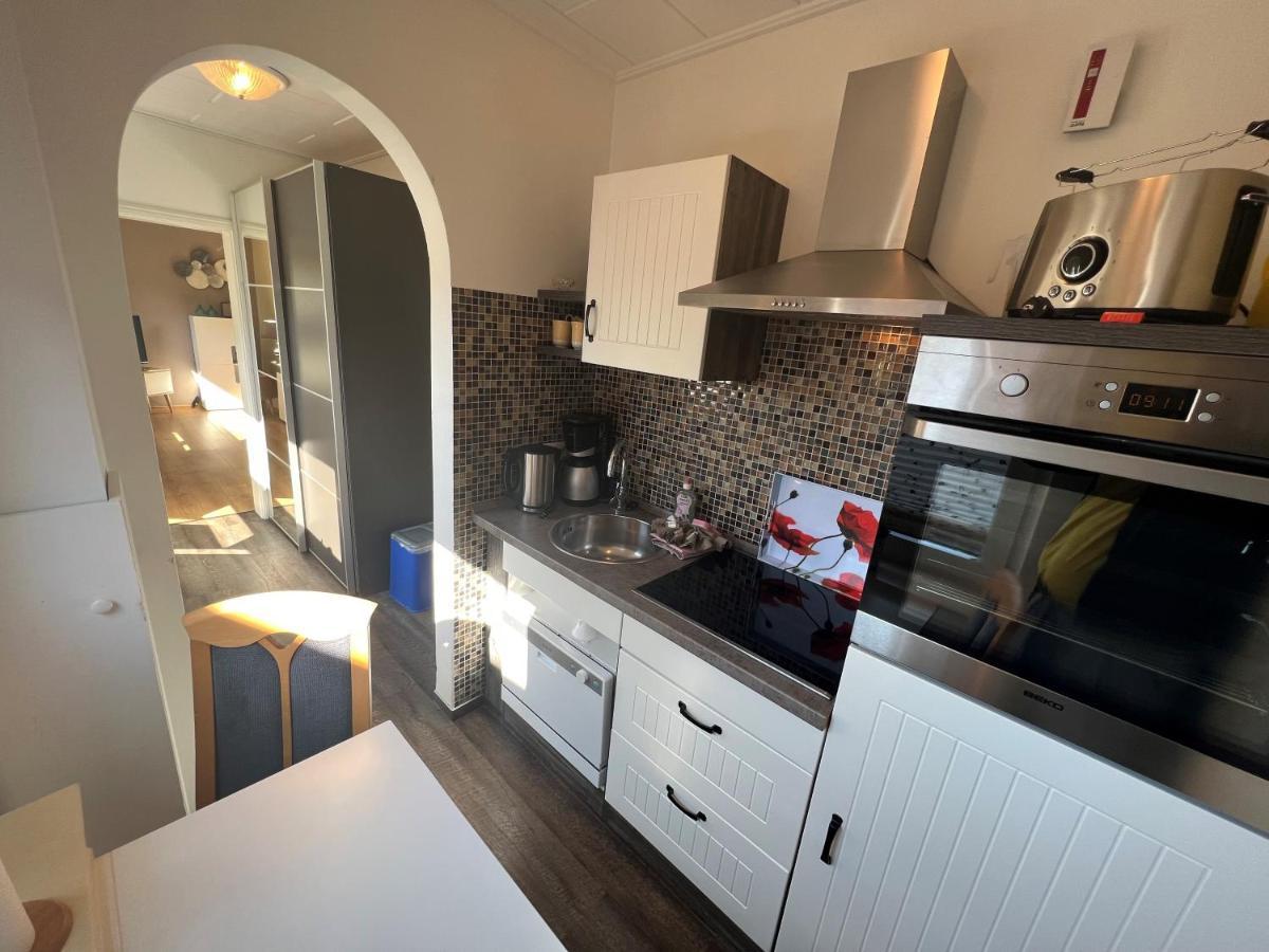 Hooge Hoern Bantje Wohnung 3 Borkum Buitenkant foto